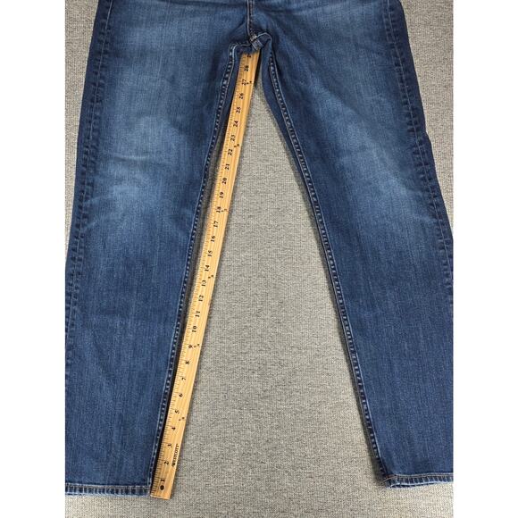 RAG & BONE NEW YORK MEN'S BLUE FIT 2 SLIM JEANS SIZE 36 THROOP COTTON BLEND - Picture 5 of 12